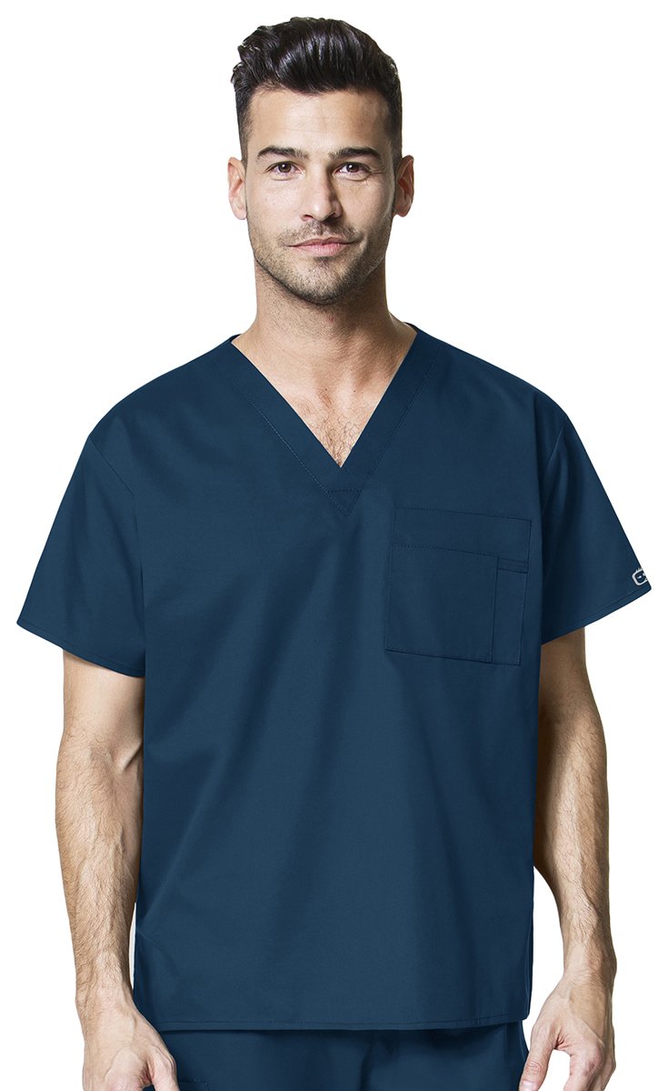 Wink WonderWORK Unisex V-Neck Scrub Top