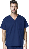 Wink WonderWORK Unisex V-Neck Scrub Top
