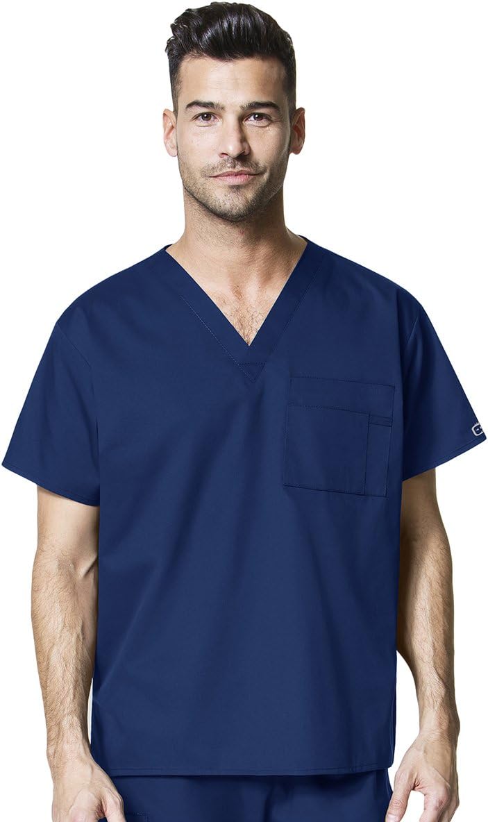 Wink WonderWORK Unisex V-Neck Scrub Top