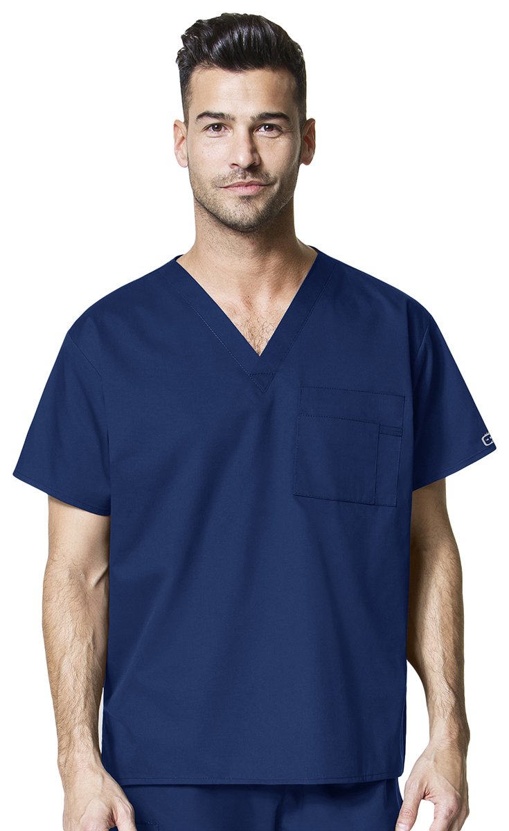 Wink WonderWORK Unisex V-Neck Scrub Top