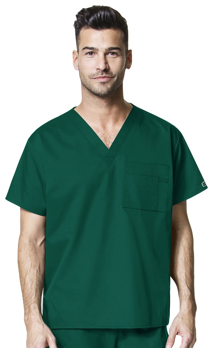 Wink WonderWORK Unisex V-Neck Scrub Top