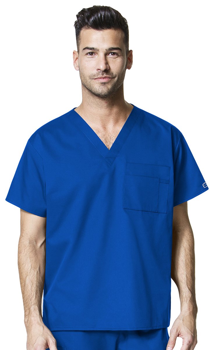 Wink WonderWORK Unisex V-Neck Scrub Top