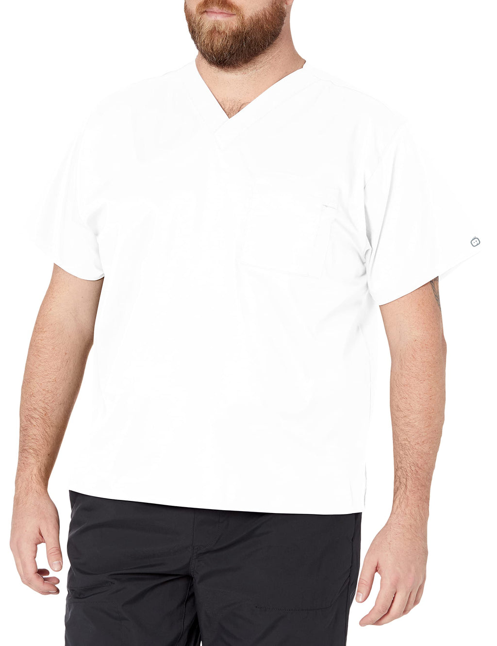 Wink WonderWORK Unisex V-Neck Scrub Top