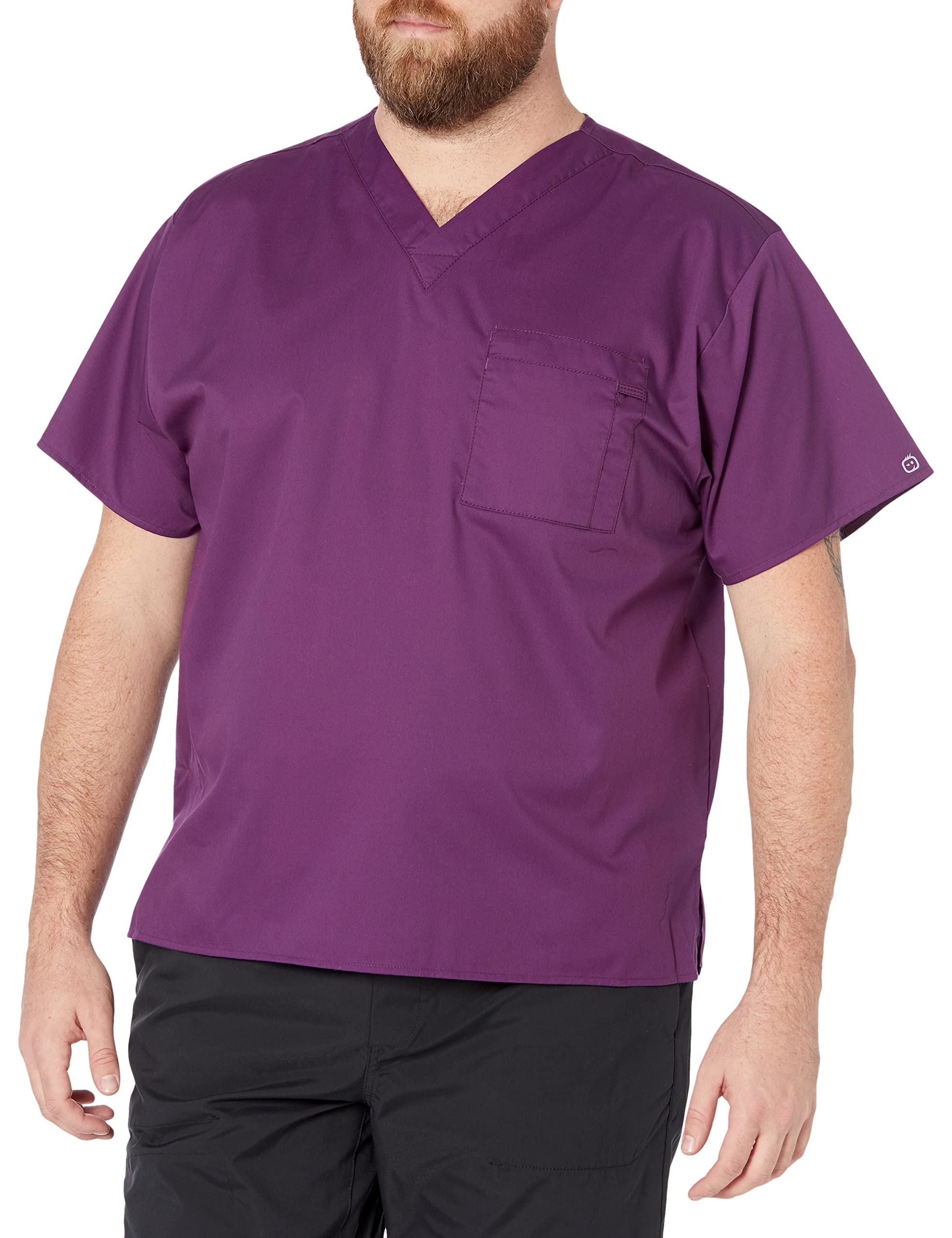 Wink WonderWORK Unisex V-Neck Scrub Top