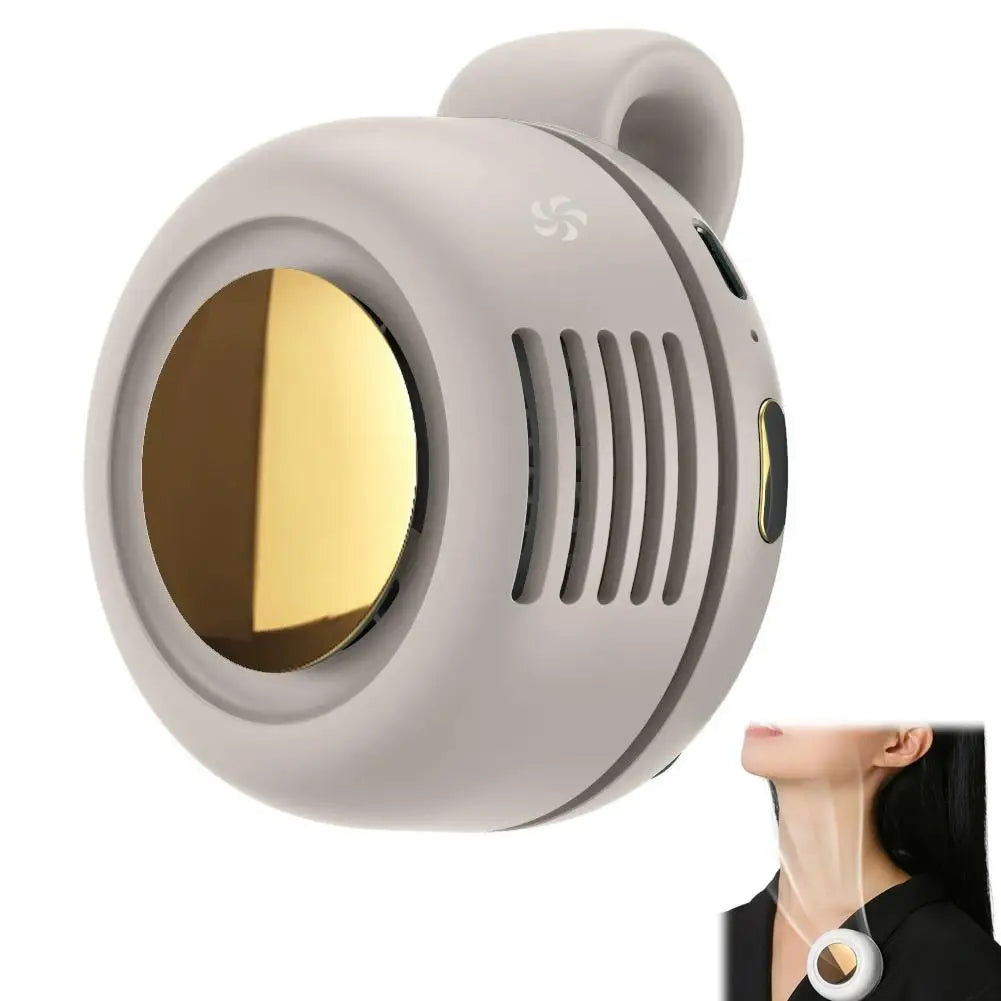 Portable Waist Clip USB Fan Mini Quiet Buckle Clamp Cooling Fan for Outdoor Work Hiking Travel Home Personal Cooling Use Set Kit