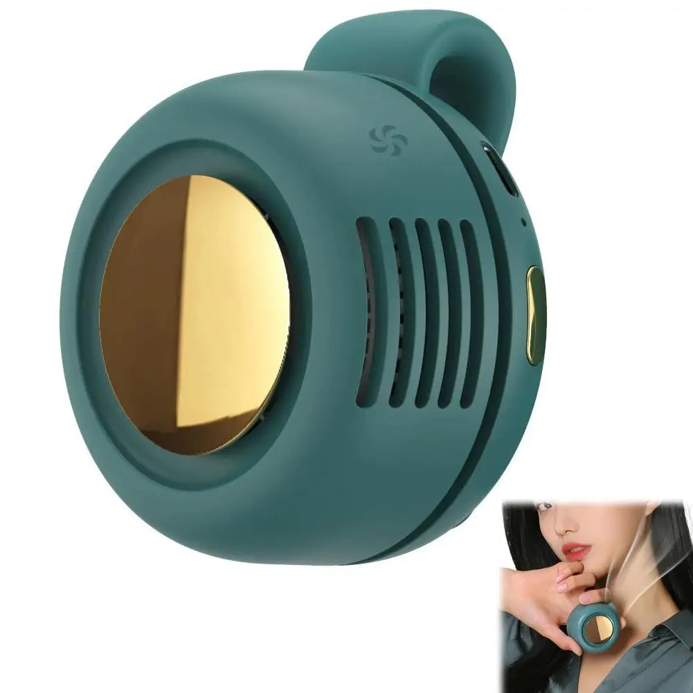 Portable Waist Clip USB Fan Mini Quiet Buckle Clamp Cooling Fan for Outdoor Work Hiking Travel Home Personal Cooling Use Set Kit