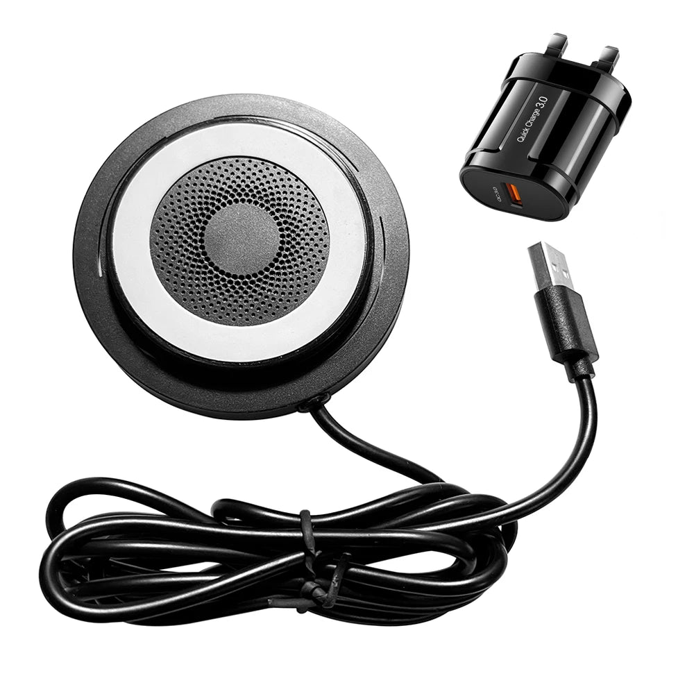 Invisible Wireless Charging Pad Built in Desk Furniture Wireless Charger Long Distance 20mm for iPhone Samsung Table Qi Charger