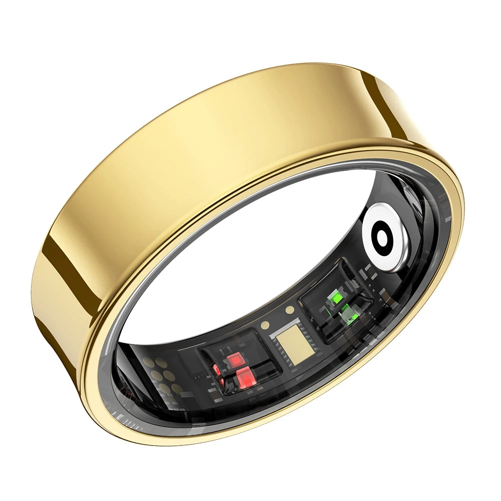 R09 Smart Ring Waterproof Health Monitor Heart Rate Blood Oxygen Sleep Monitoring Health Fitness Rings for Xiaomi Samsung Phone