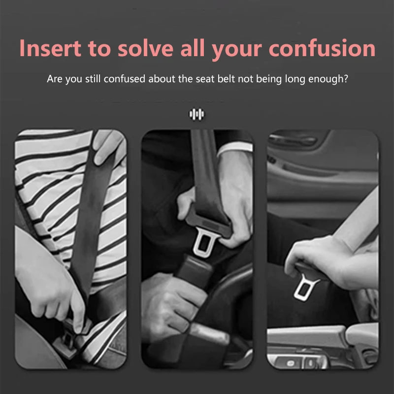 Car Seat Belt Extender Seatbelt Lock Buckle Clip Plug Accessories For Toyota Prado 120 Fj150 Land Cruiser