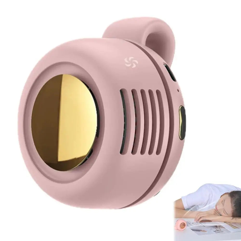 Portable Waist Clip USB Fan Mini Quiet Buckle Clamp Cooling Fan for Outdoor Work Hiking Travel Home Personal Cooling Use Set Kit