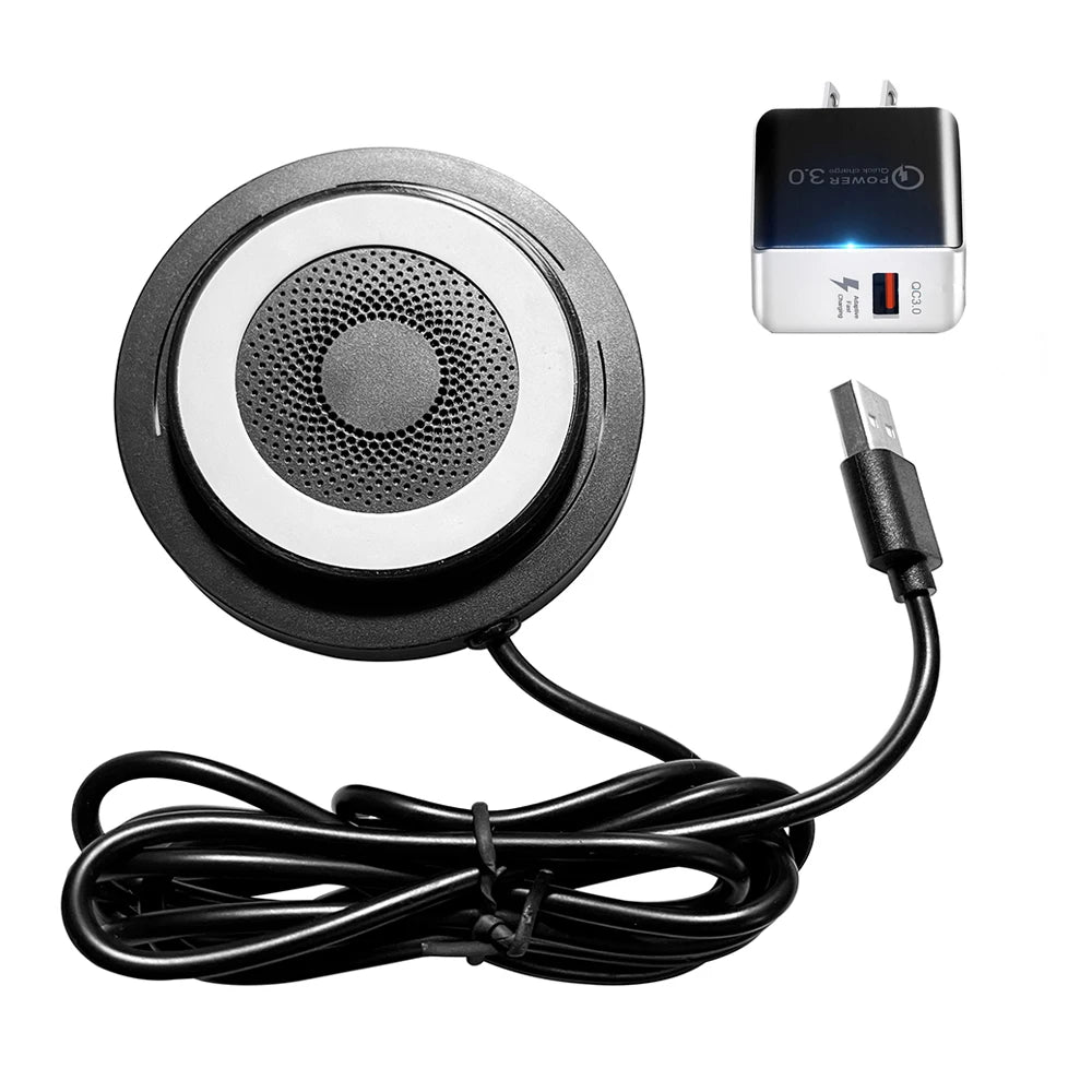 Invisible Wireless Charging Pad Built in Desk Furniture Wireless Charger Long Distance 20mm for iPhone Samsung Table Qi Charger