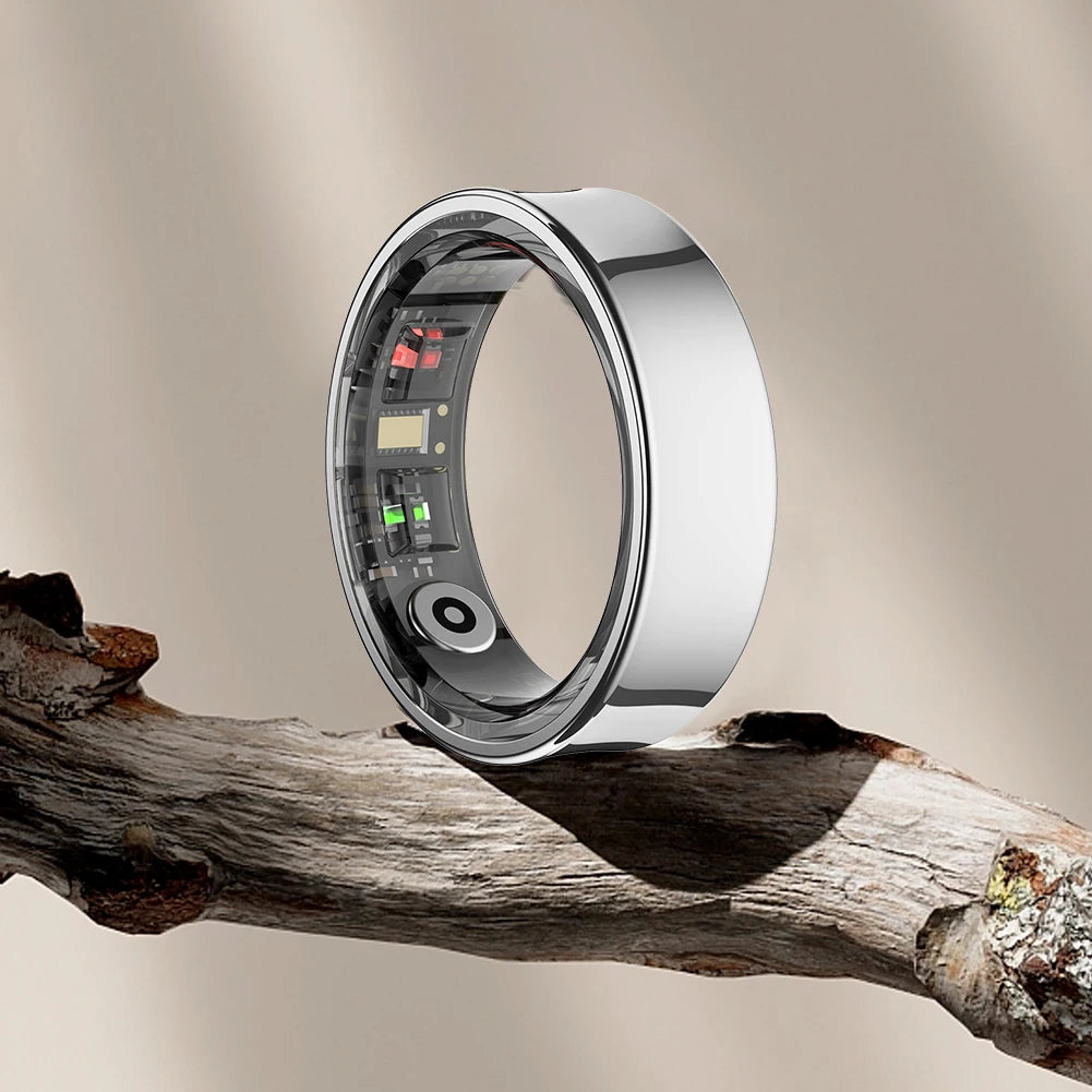 R09 Smart Ring Waterproof Health Monitor Heart Rate Blood Oxygen Sleep Monitoring Health Fitness Rings for Xiaomi Samsung Phone